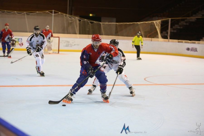 Les Yeti’s Grenoble sérieux face à Caen